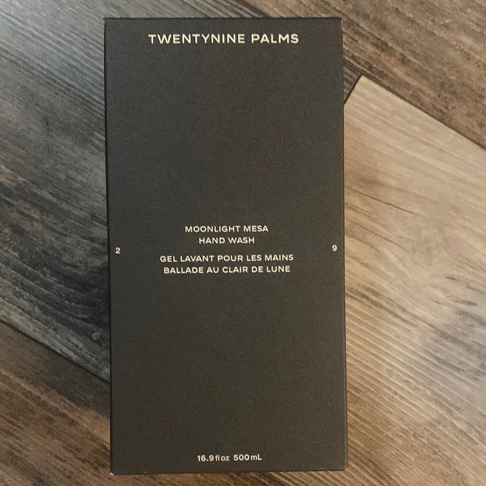 Twentynine Palms Moonlight Mesa Handwash NIB